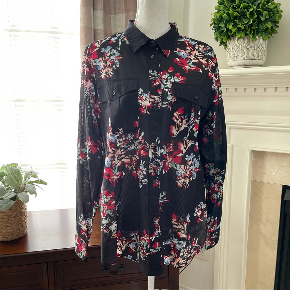 Lauren Ralph Lauren XL Long Sleeve Button Down